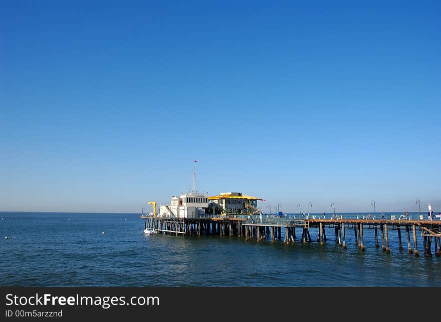 A photo of Santa Monica - pier