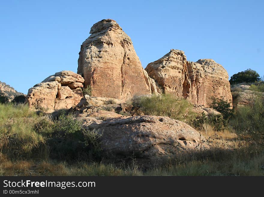 A wildlife mountains located in Dana, A village in the mountains of Dana, near the city of Tafilah, Jordan, Middle East, it is quiet and beautiful place. A wildlife mountains located in Dana, A village in the mountains of Dana, near the city of Tafilah, Jordan, Middle East, it is quiet and beautiful place