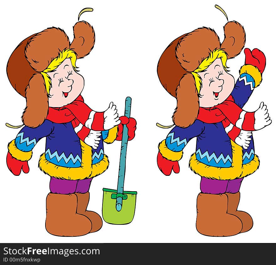 Vector clip-art / children’s illustration for your design. Vector clip-art / children’s illustration for your design