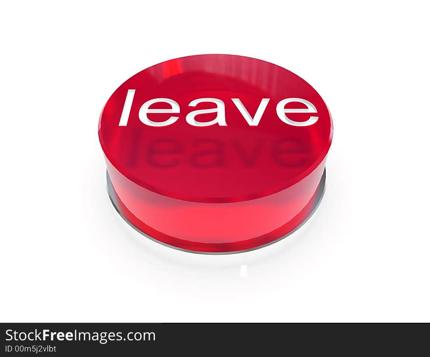 Hi res rendering of leave button