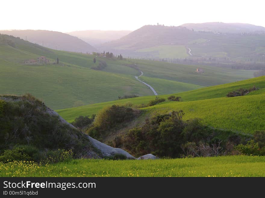 Pienza landscape