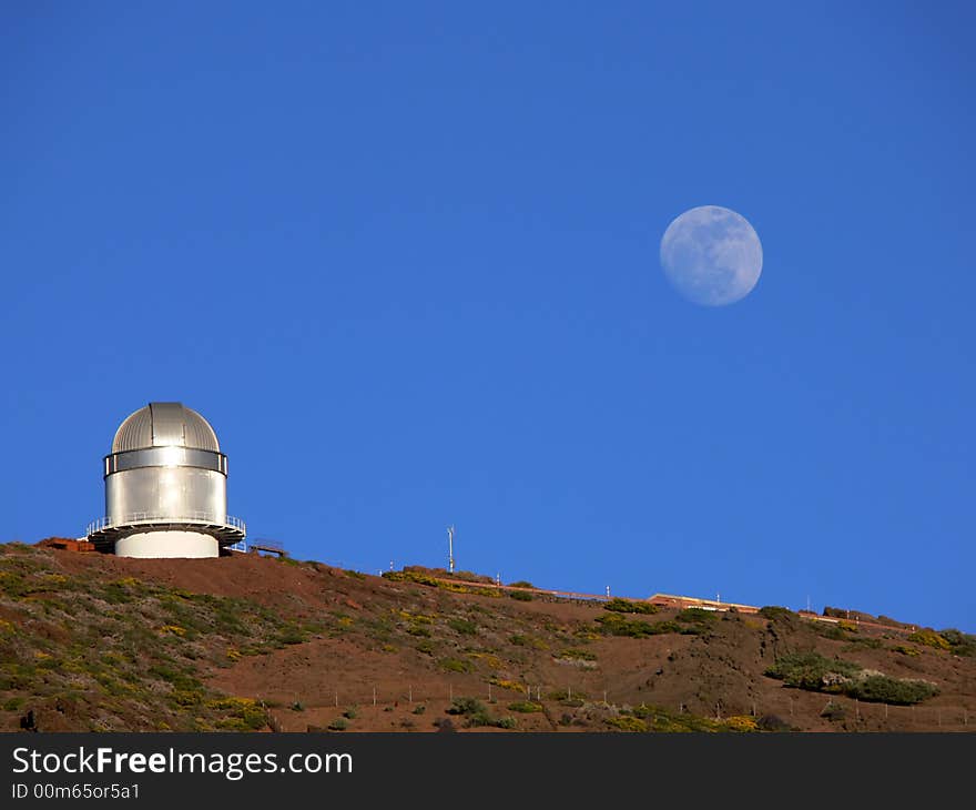 Moonrise Over La Palma