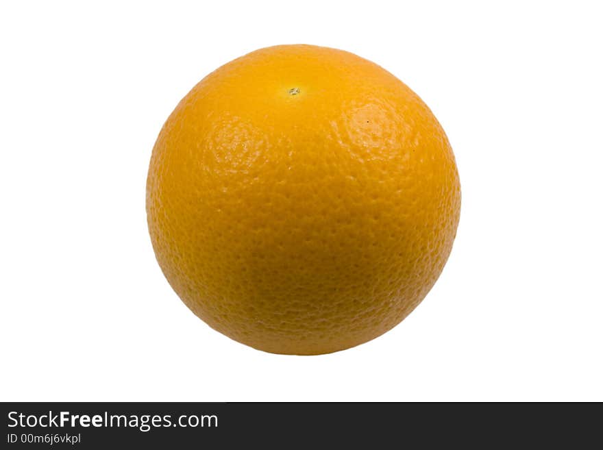 Sweet orange isolated on white background