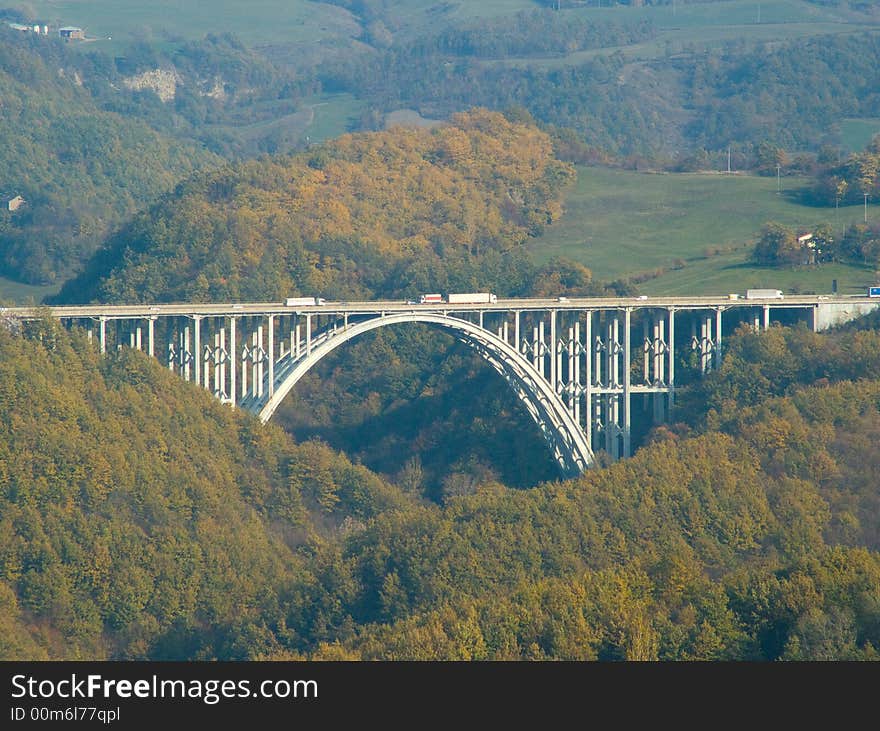 Motorway bridge