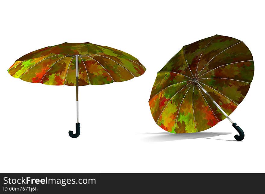 Autumn umbrella