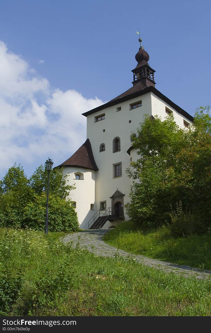 A old castle at Europe