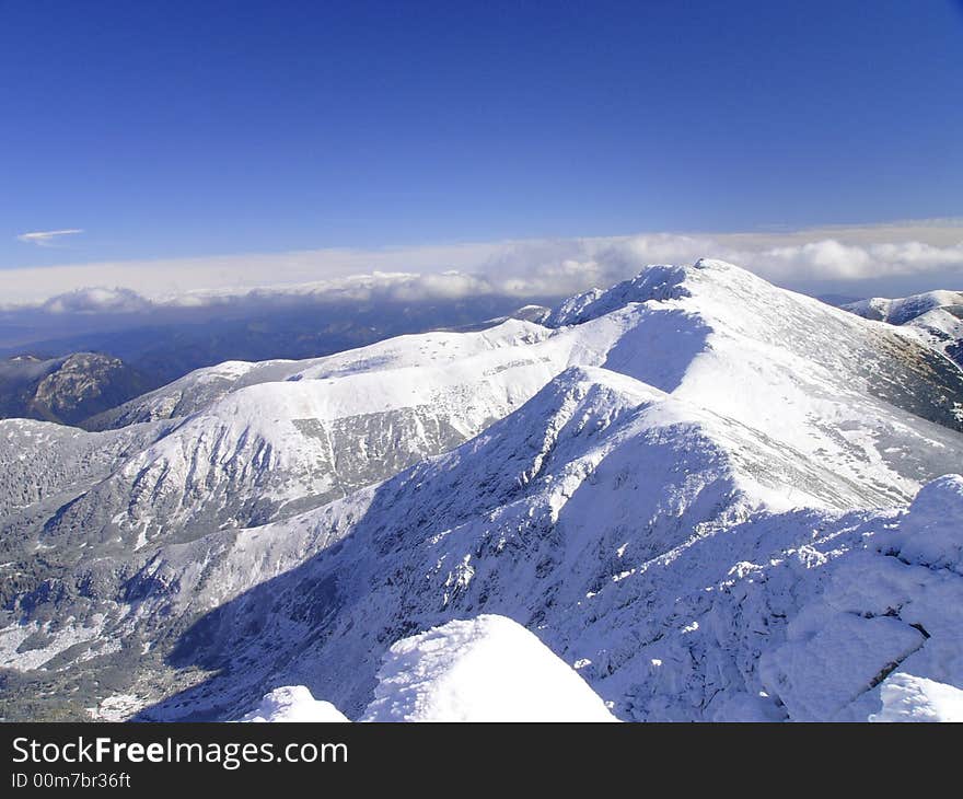 Peaks in Low Tatras.Slovakia