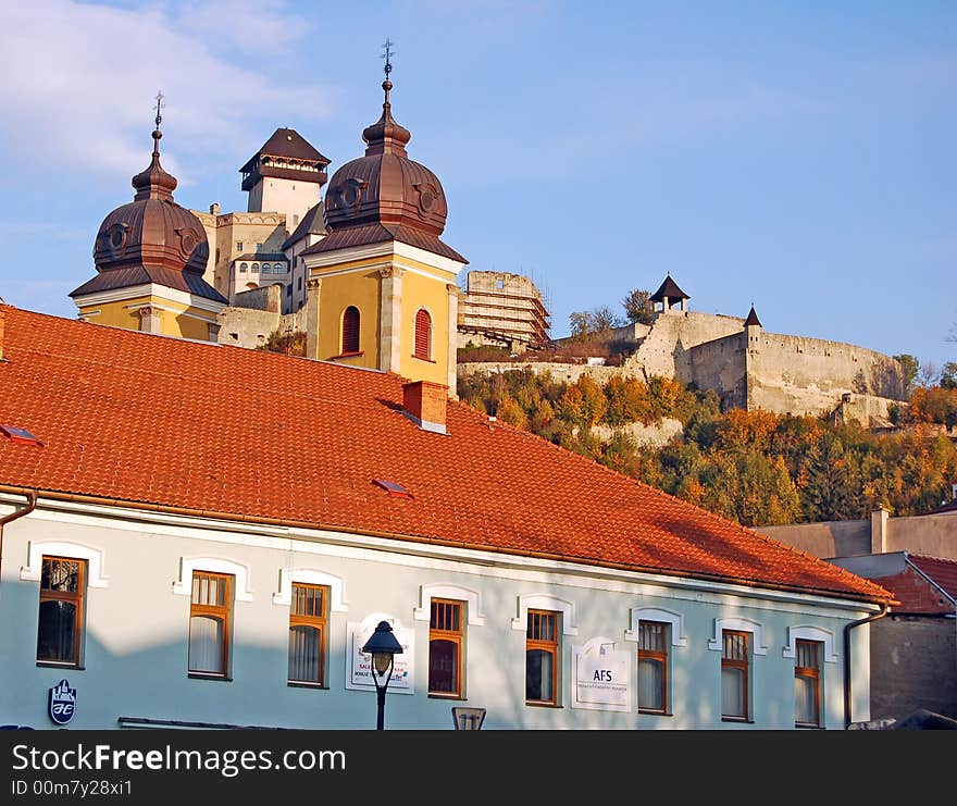 View on Trencin Castle