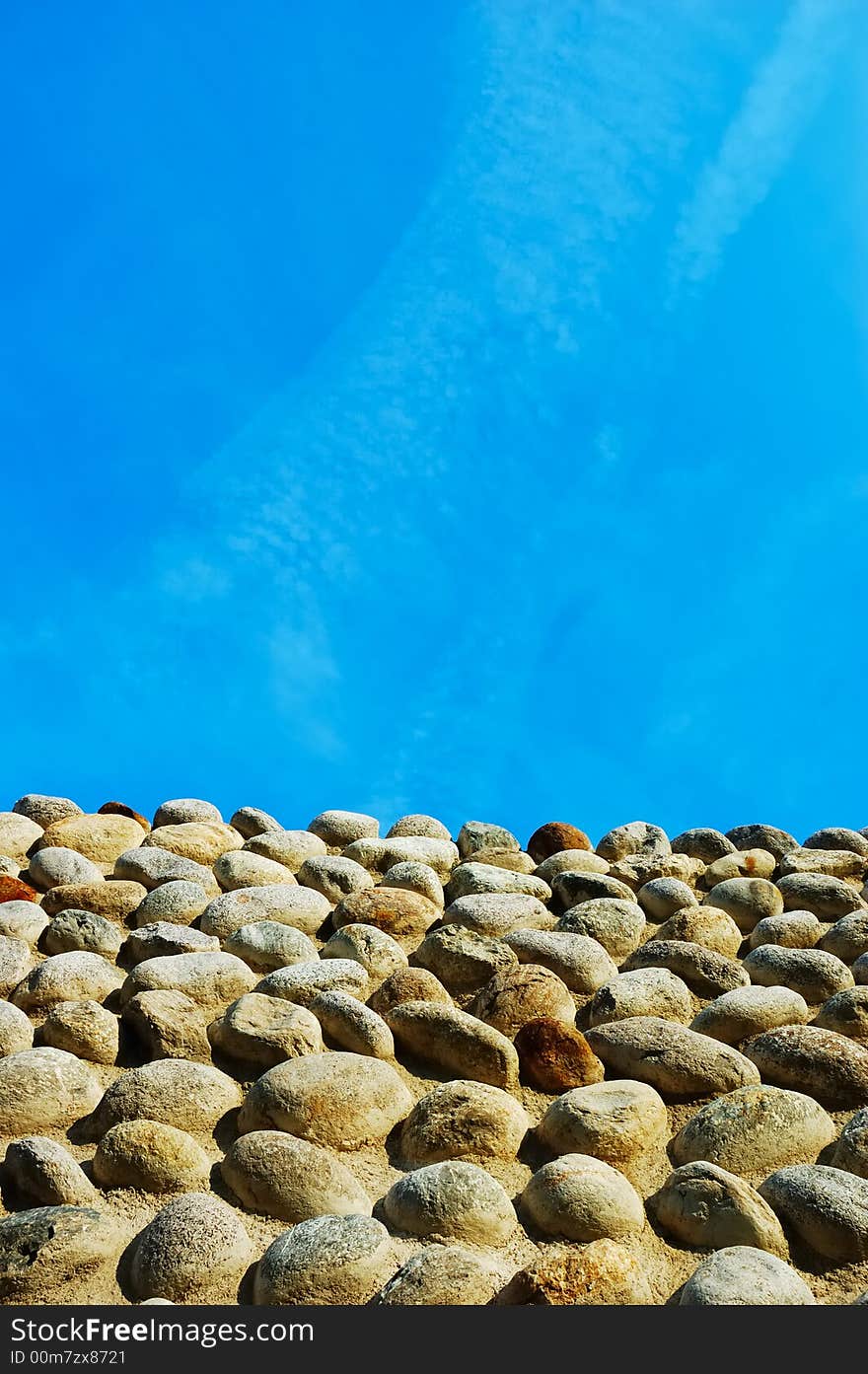 Ancient castle stone wall, Candelo, Italy, Europe. Ancient castle stone wall, Candelo, Italy, Europe