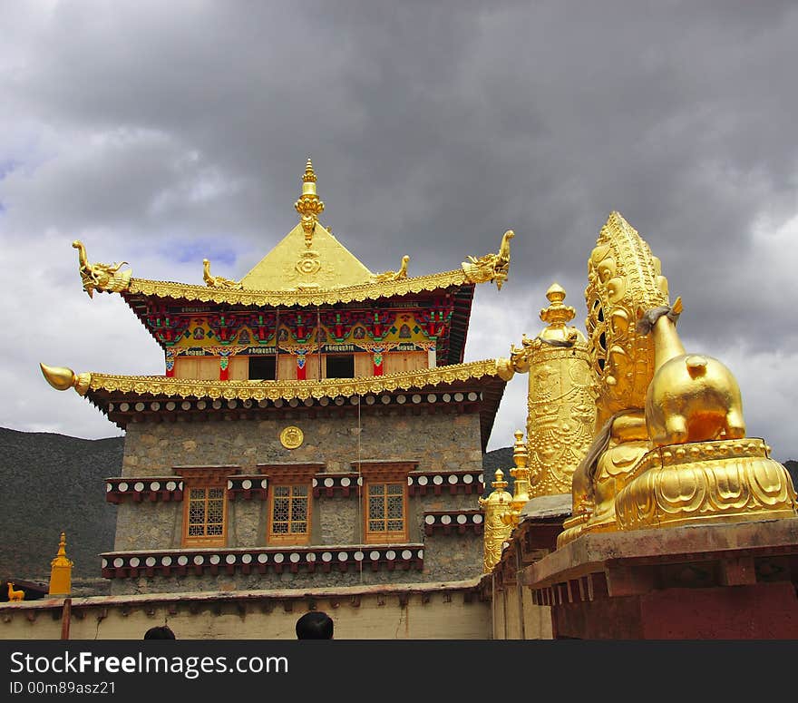 Tibetan Temple, Shangri-La