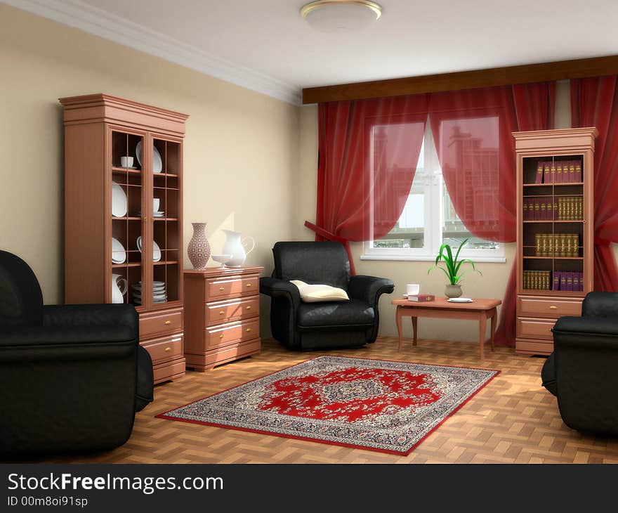 Modern Interior 3d