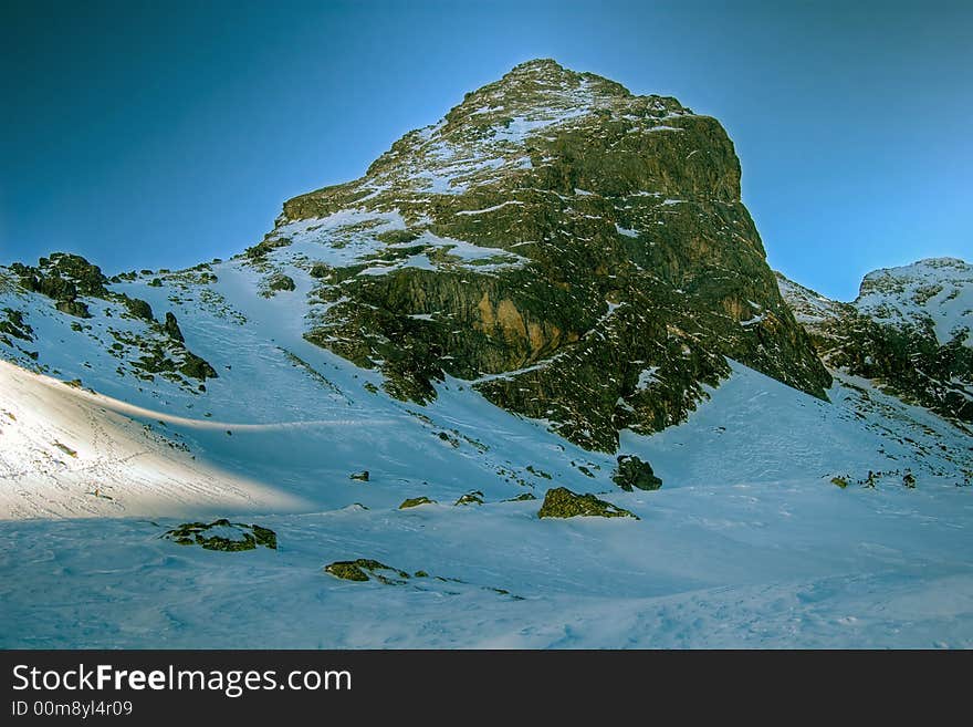 Winter in the Mountains