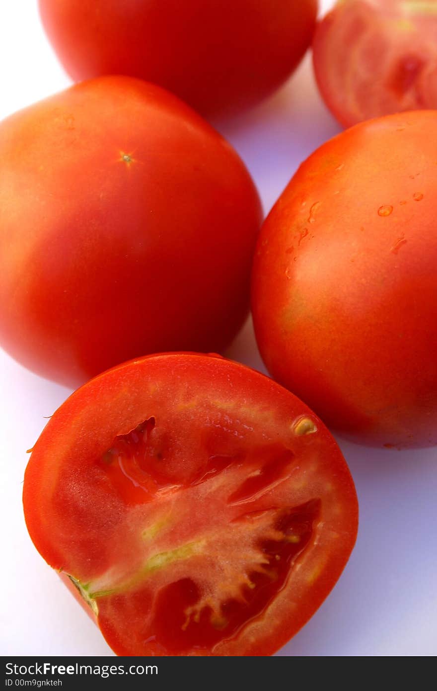 Close up photo of tomatoes