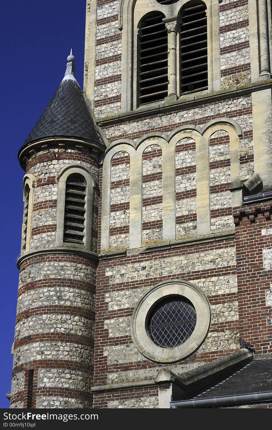 In the small seaside fishing town of Yport in Normandy France one finds this lovely church. In the small seaside fishing town of Yport in Normandy France one finds this lovely church