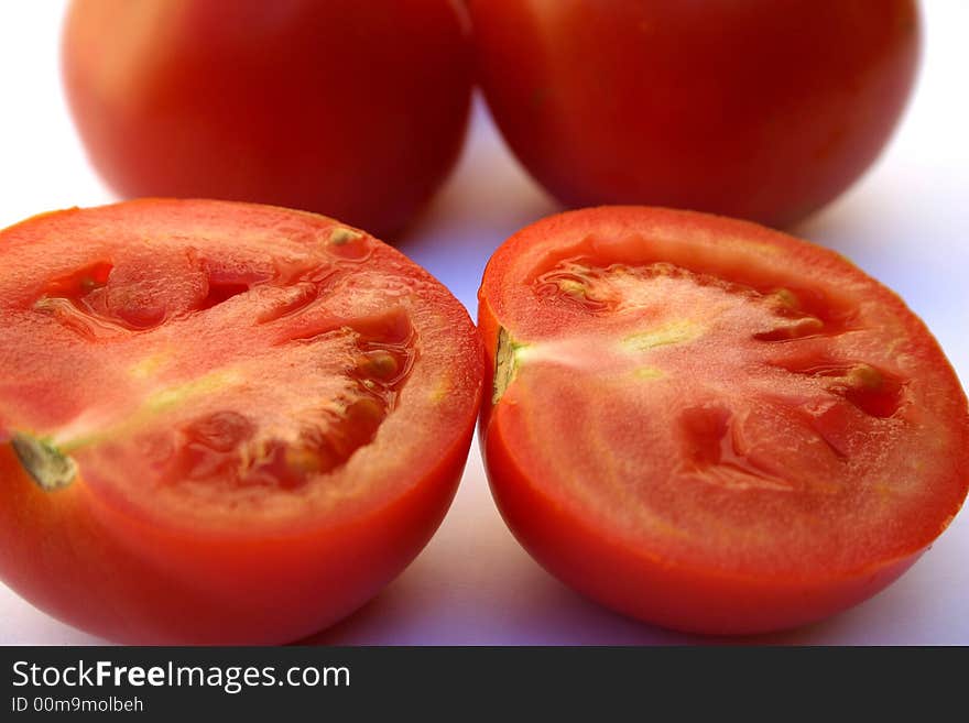 Close up photo of tomatoes