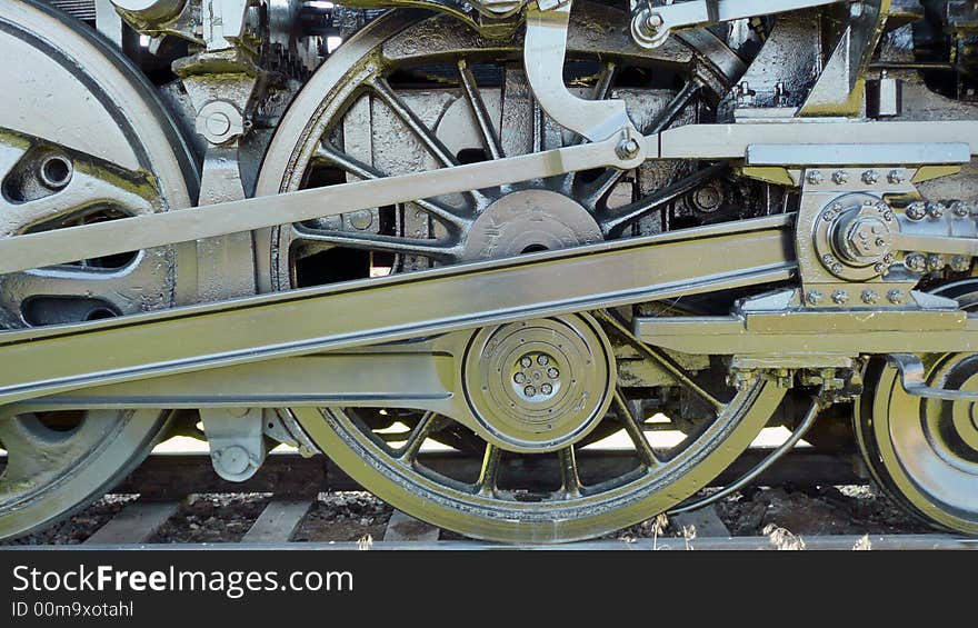 Train engine wheels