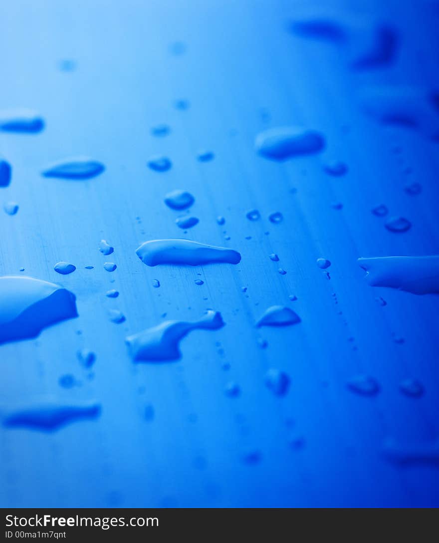 Water drops  background