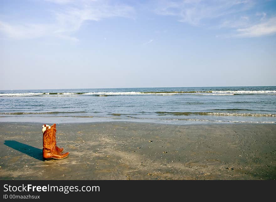 Boots on the Beach