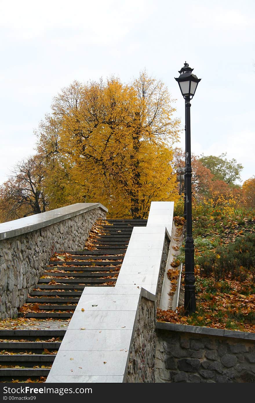 Stairs to the Autumn.