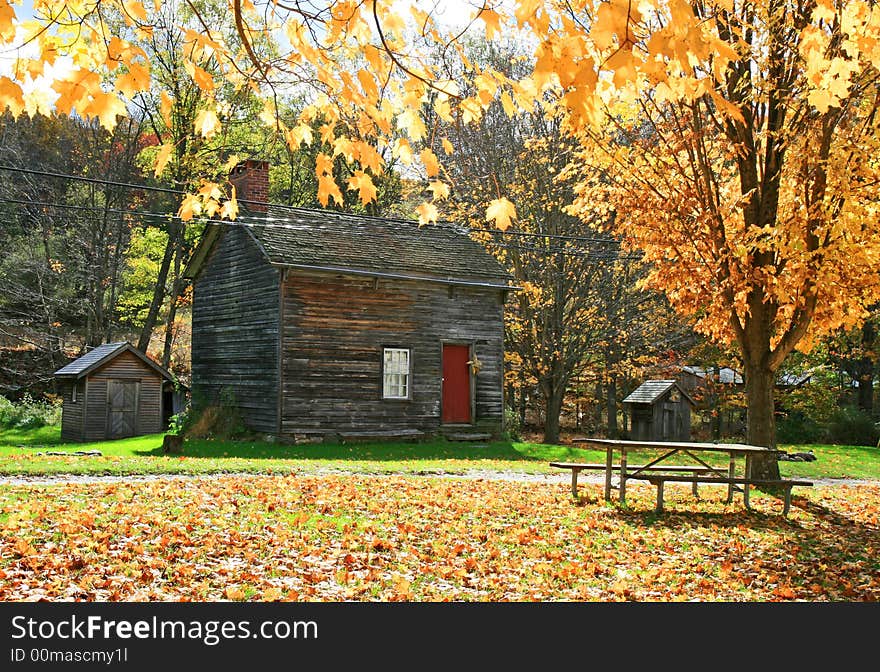 Historic Millbrook Village in Delaware water gap recreation area