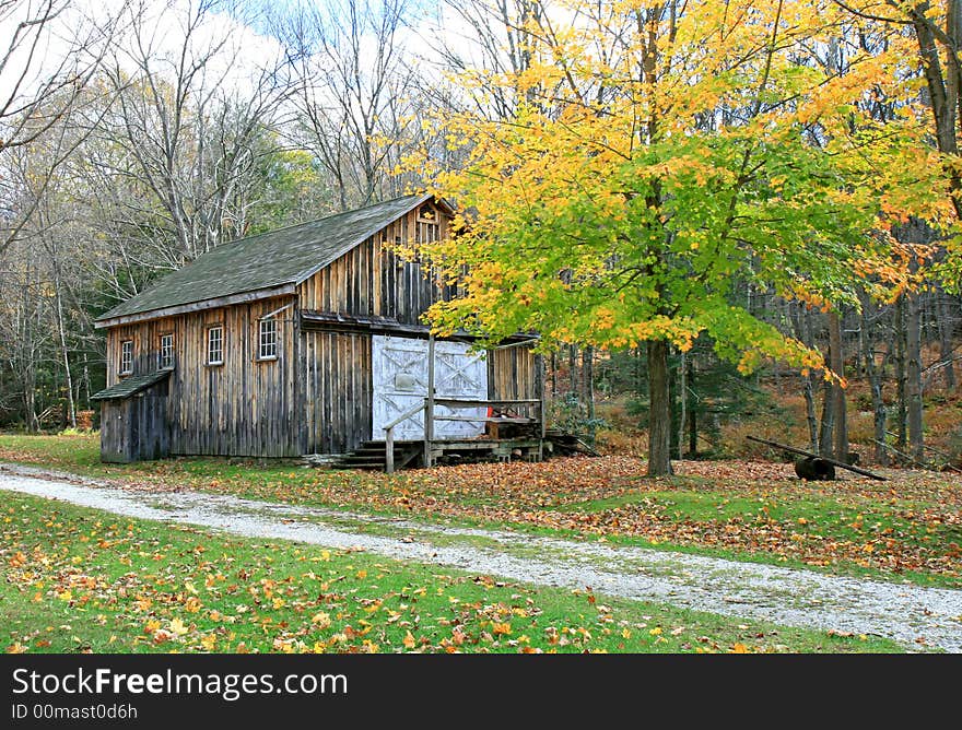 Historic Millbrook Village in Delaware water gap recreation area