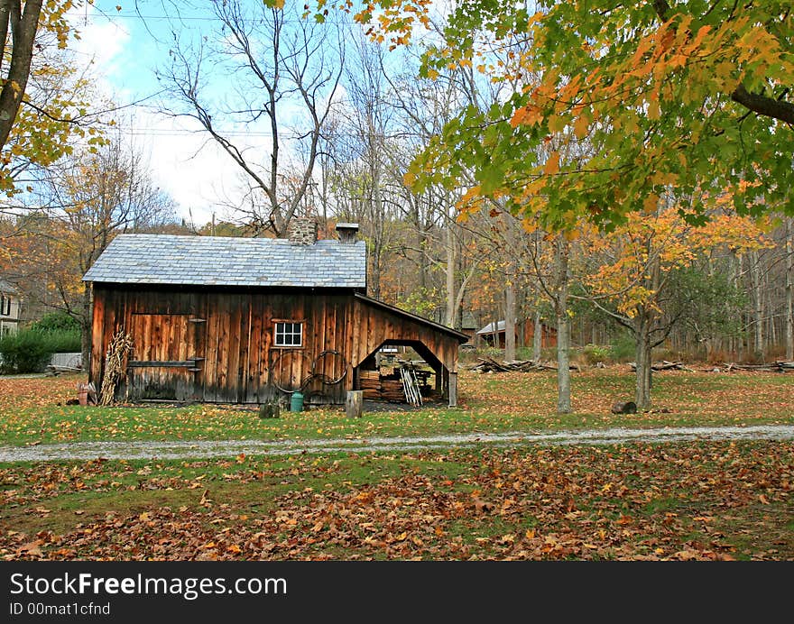 Historic Millbrook Village in Delaware water gap recreation area