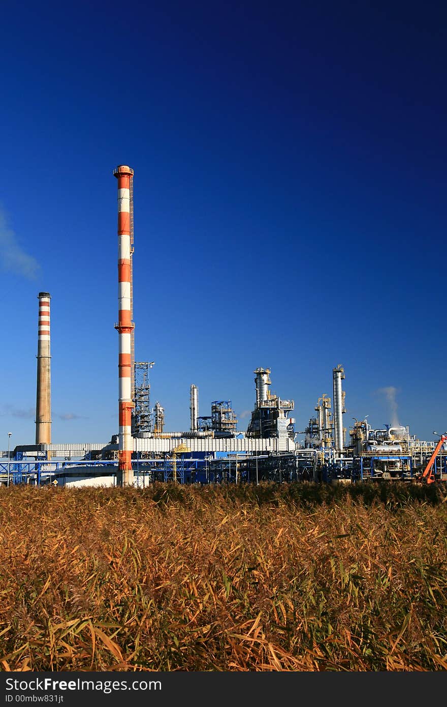 Oil refinery