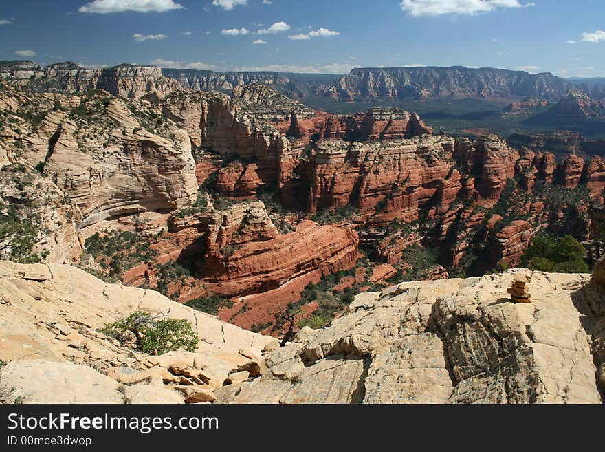 Fay Canyon from Bear Mountain