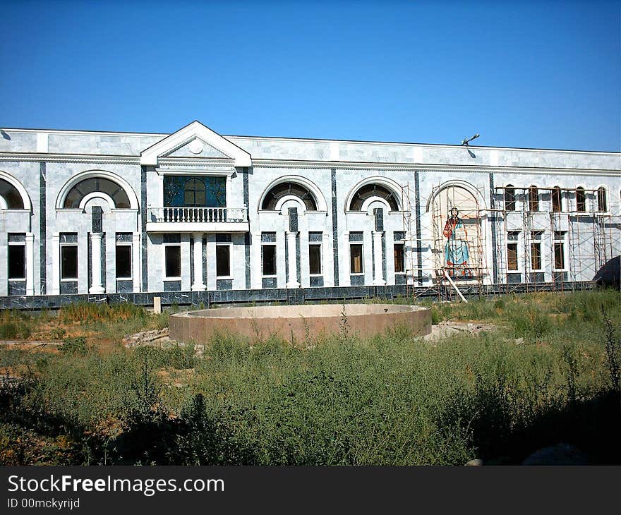 Office of Tashkent Orthodox eparchy, metropolitan residence. Office of Tashkent Orthodox eparchy, metropolitan residence