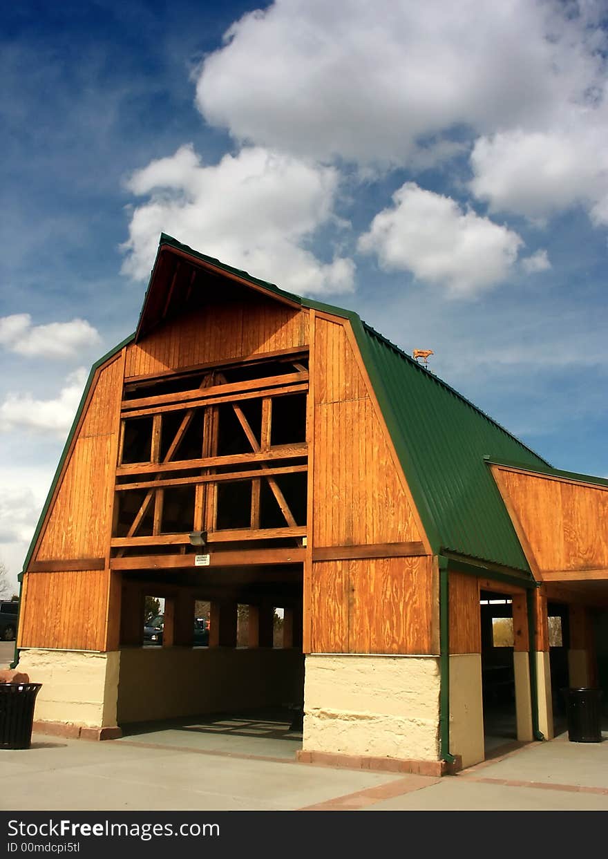 Historic Wooden Barn