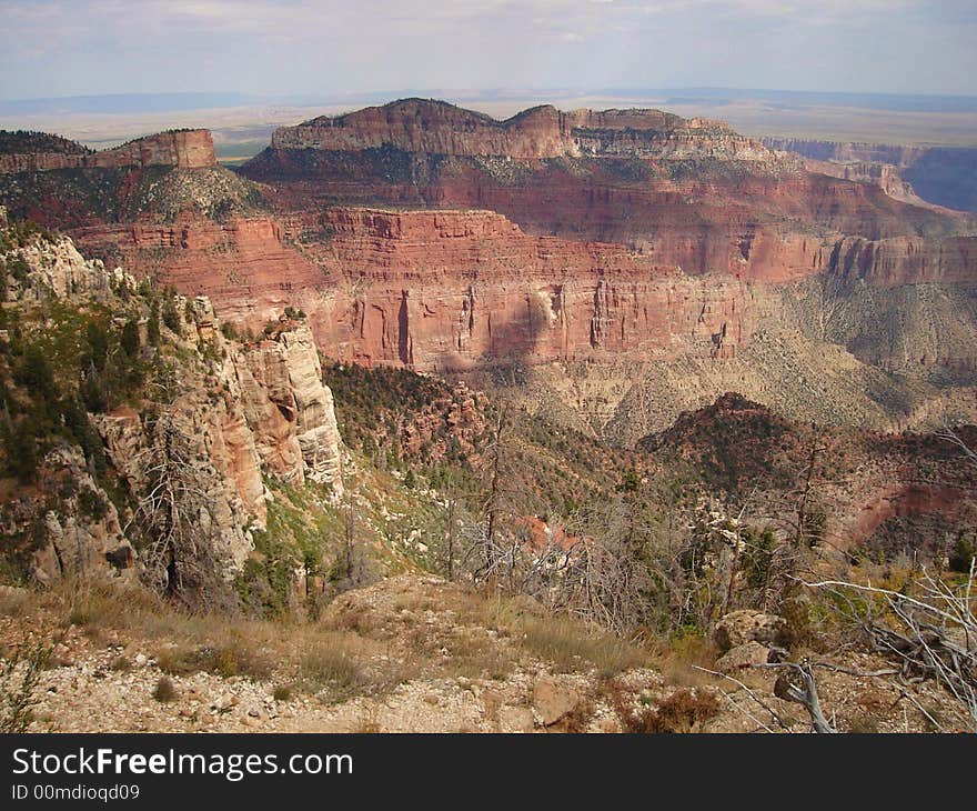 North Rim in Grand Canyon National Park.