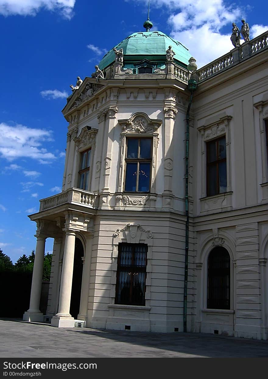 Belvedere Palace In Vienna