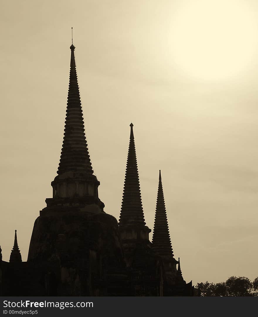 Towers of Ayutthaya