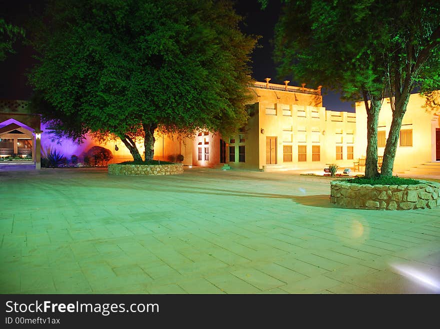 Al Ain City At Night