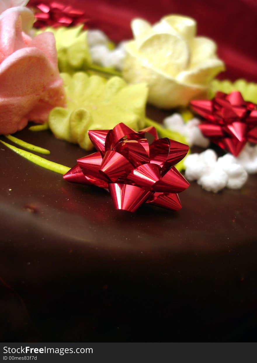 Birthday Cake With Flowers