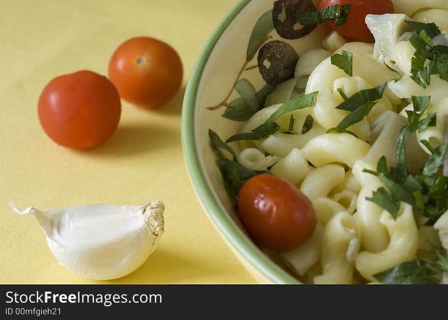 Pasta with vegetables