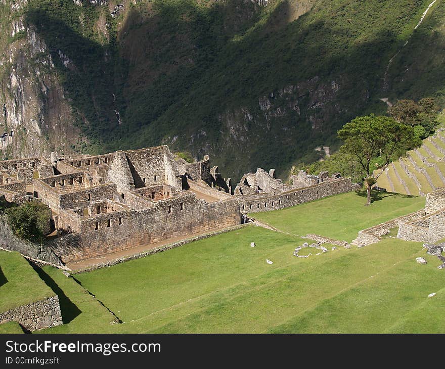 Machu Picchu ancient city (Peru)