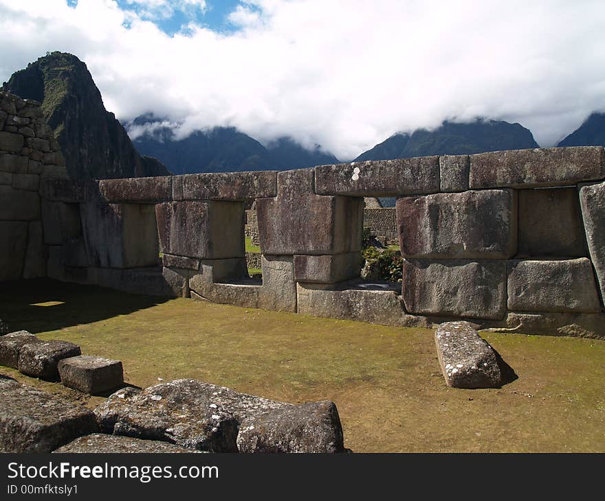 Machu Picchu ancient city (Peru)