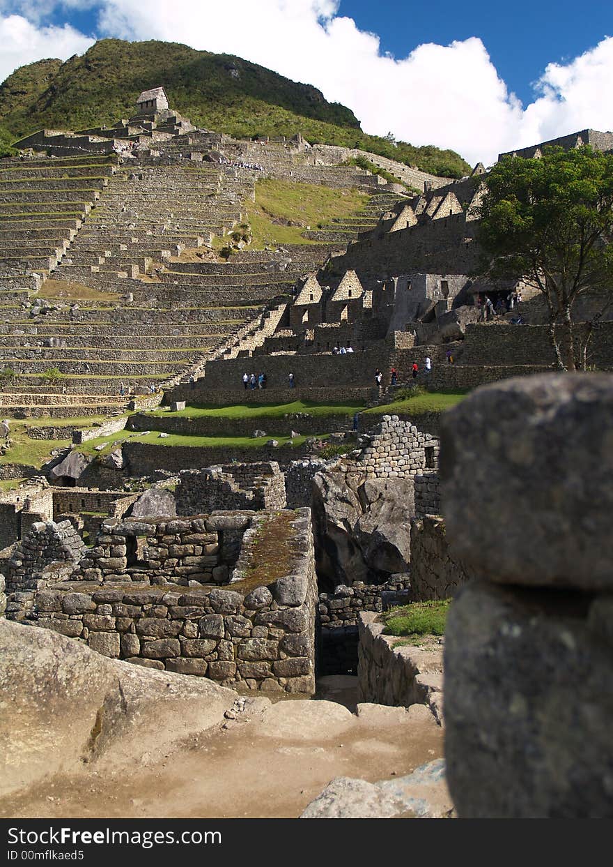 Machu Picchu ancient city (Peru)