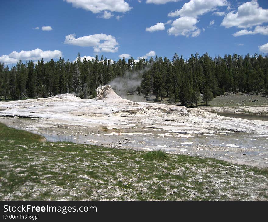 Oblong Geyser