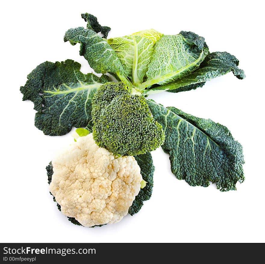 Fresh delicious vegetables isolated on white background. Fresh delicious vegetables isolated on white background