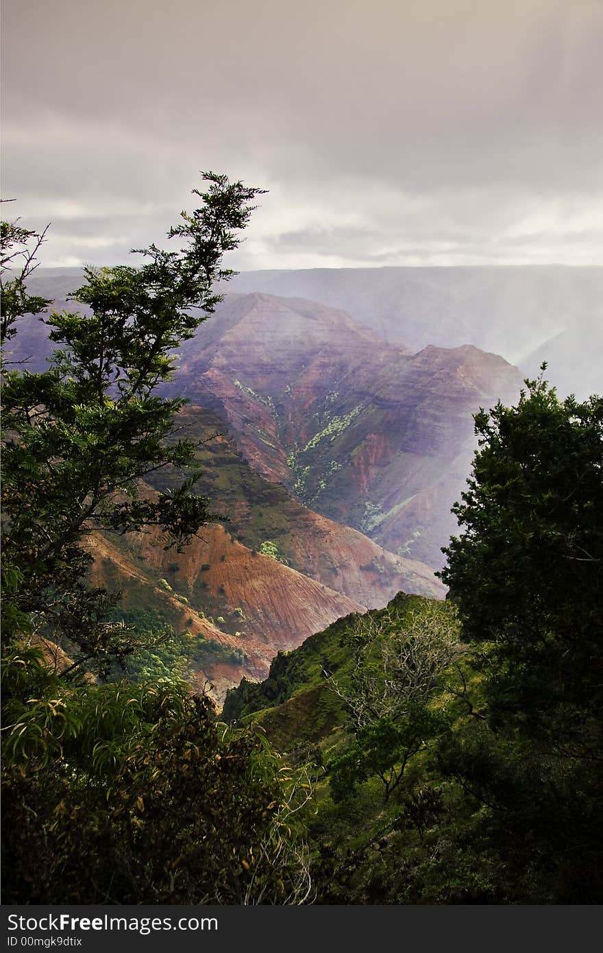 Waimea Canyon in Kauai