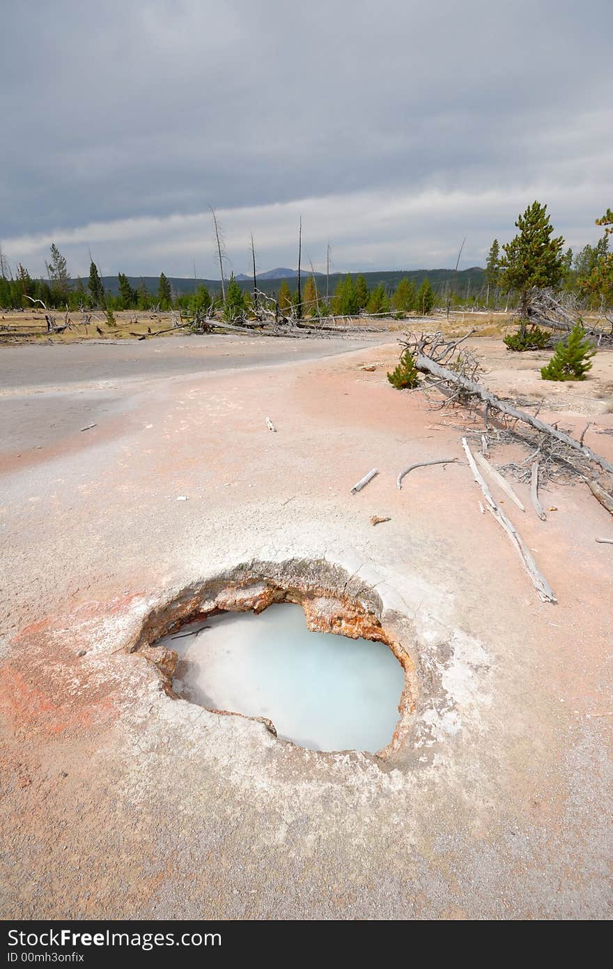 Artist Paint Pots. Yellowstone NP