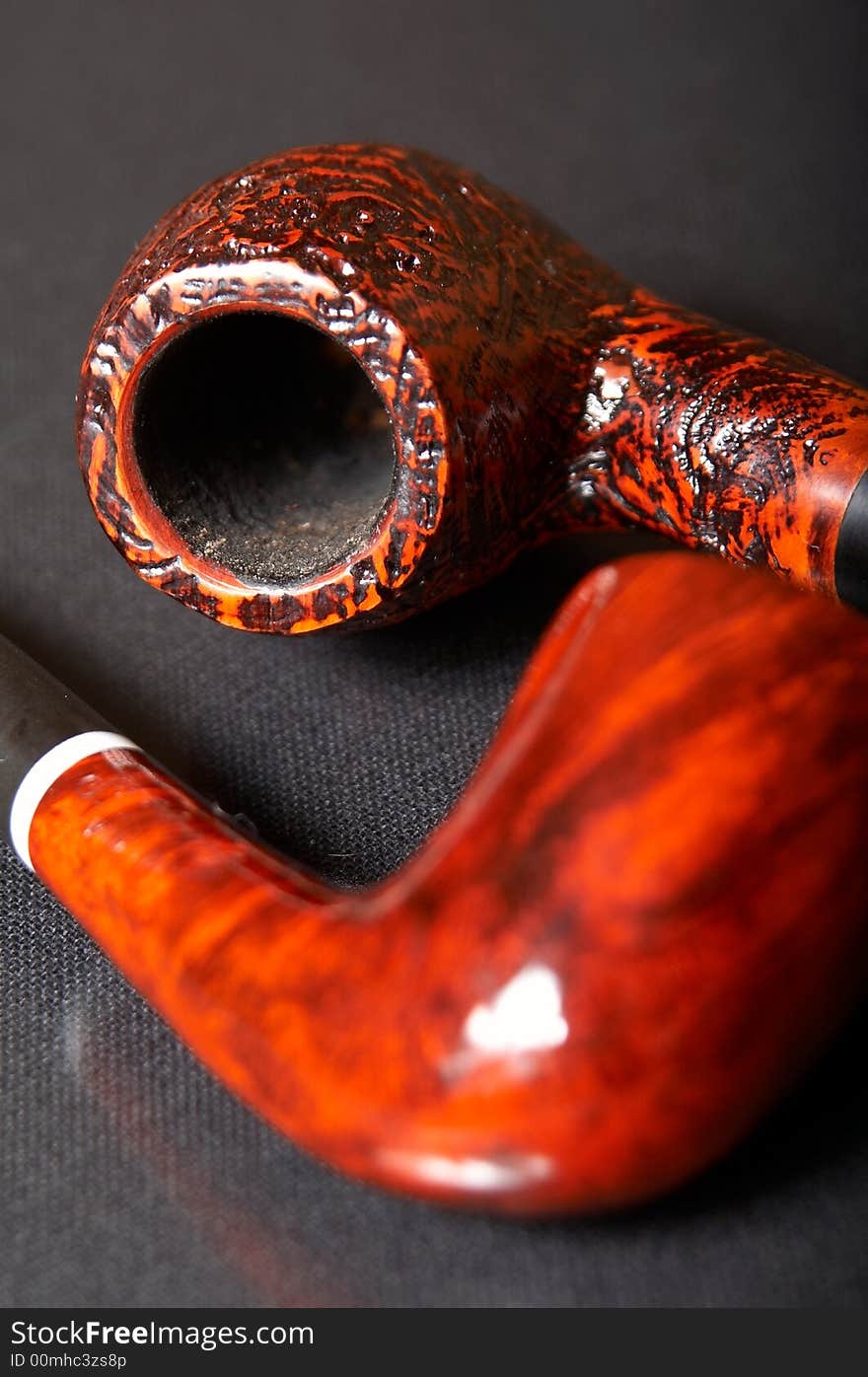 Two Smoking Pipes