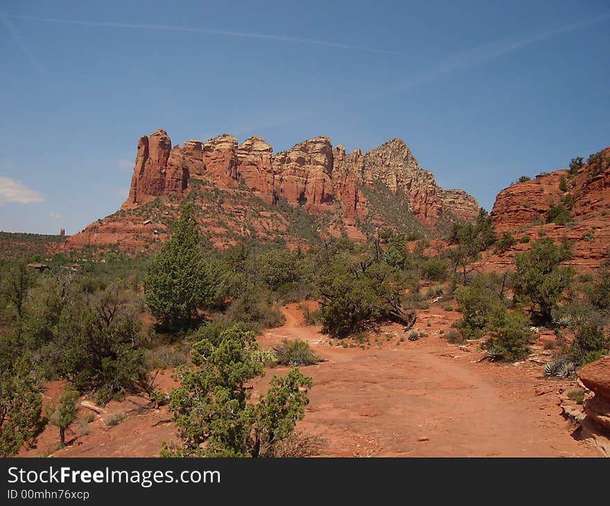 Devil's Kitchen is located close to the town sedona in arizona.