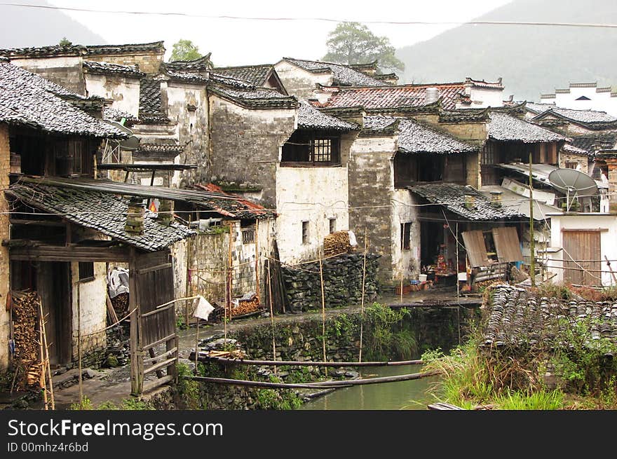 A old fashion chinese town in Sourthern china