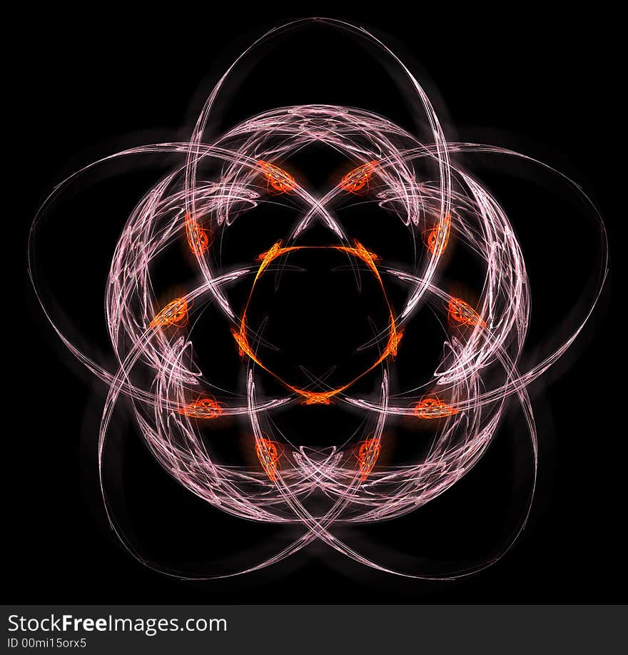 Atom structure.