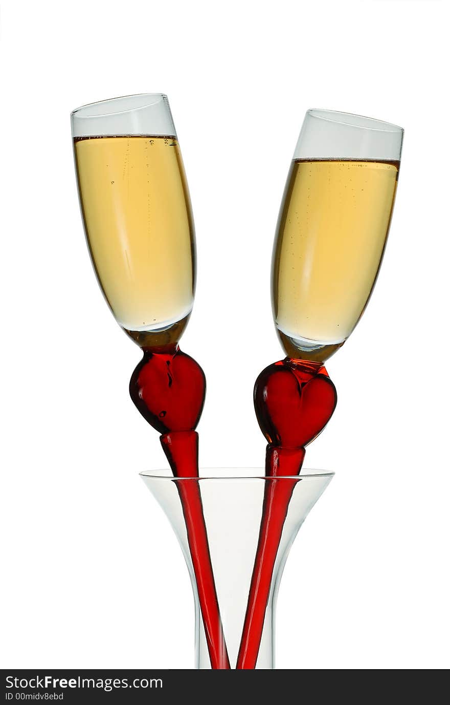 Champagne glasses