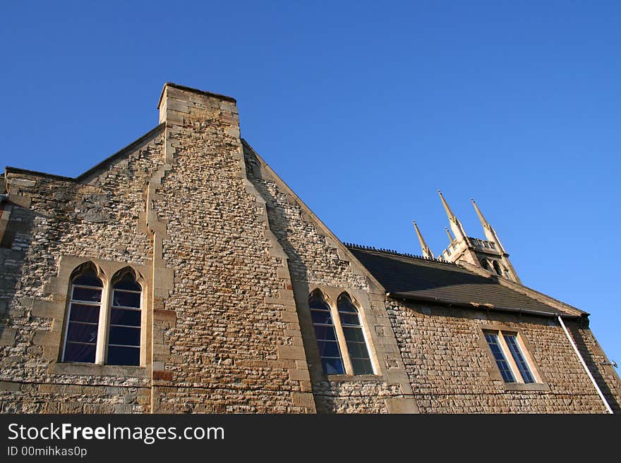 Local vernacular of Banbury, Oxfordshire in the summer. Local vernacular of Banbury, Oxfordshire in the summer