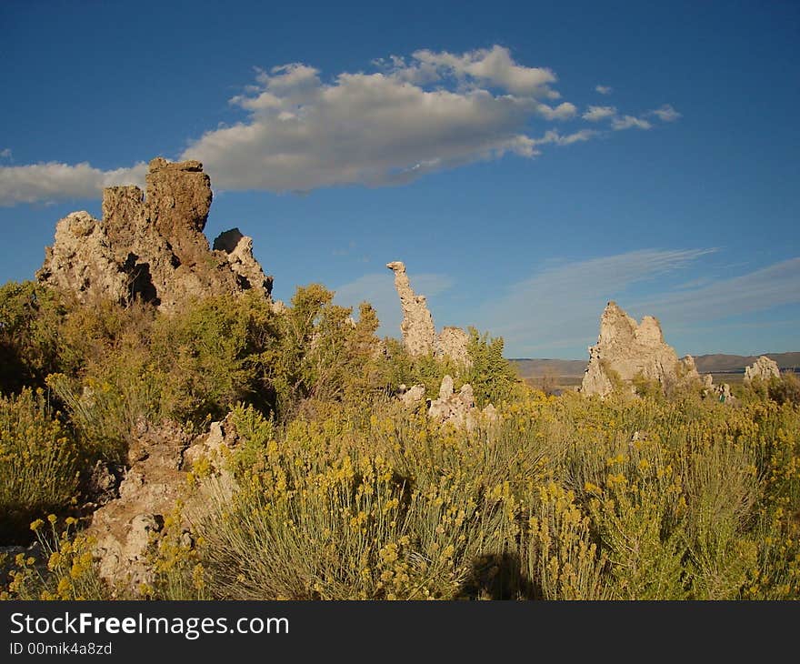 Tufas by Mono Lake